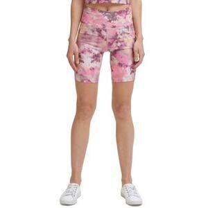 Calvin Klein Performance Logo High Waist Bike Shorts  7" Tie-dye pink, XS